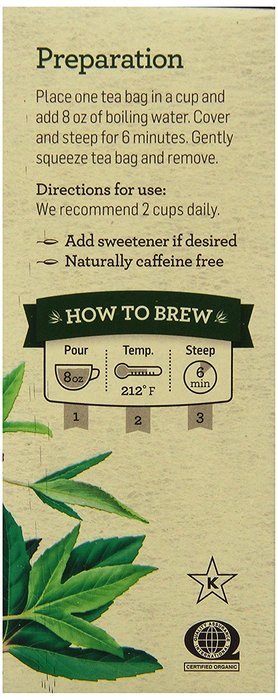 Alvita Organic Herbal Tea Red Clover -- 24 Tea Bags N134