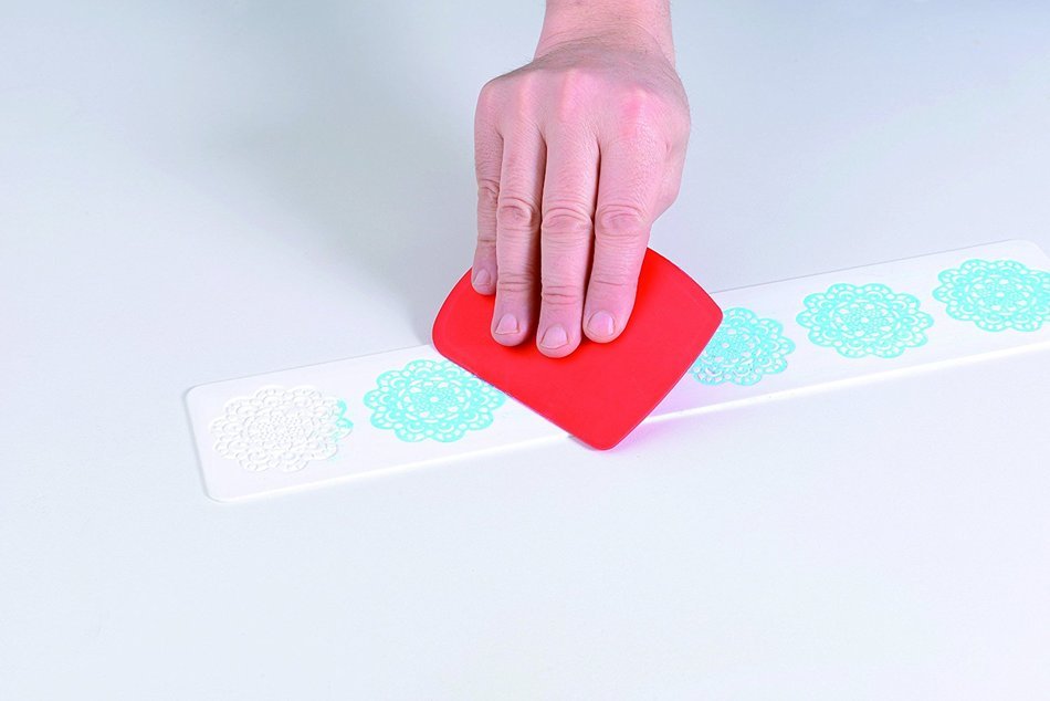 Silikomart Silicone Wonder Cakes Collection Sugar Lace Mats for Cake Decoration, Birds N17