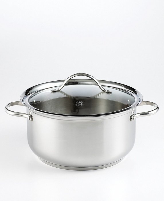 Martha Stewart Collection 8.5 Quart Stainless Steel Casserole