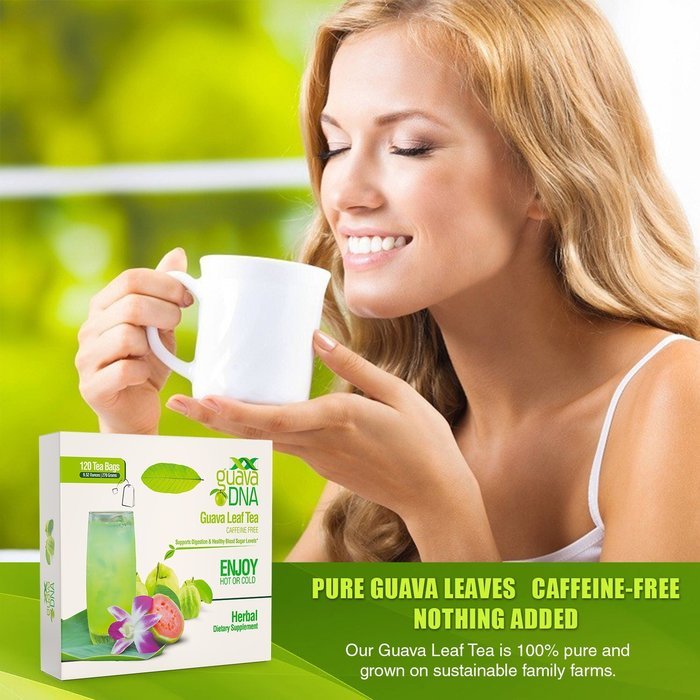 Guava Leaf Tea 120 Individually Wrapped Teabags N5