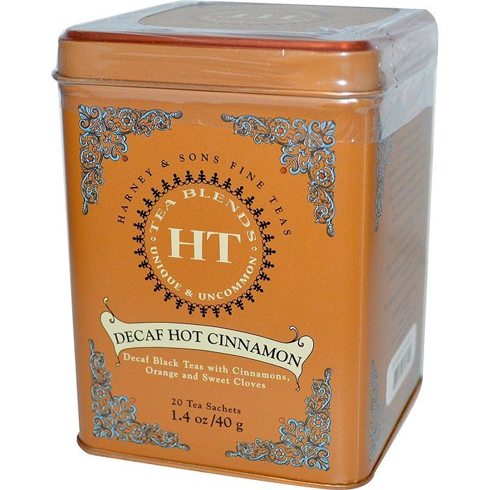 Harney & Sons, Decaf Hot Cinnamon Tea, 20 Tea Sachets, 1.4 oz (40 g)