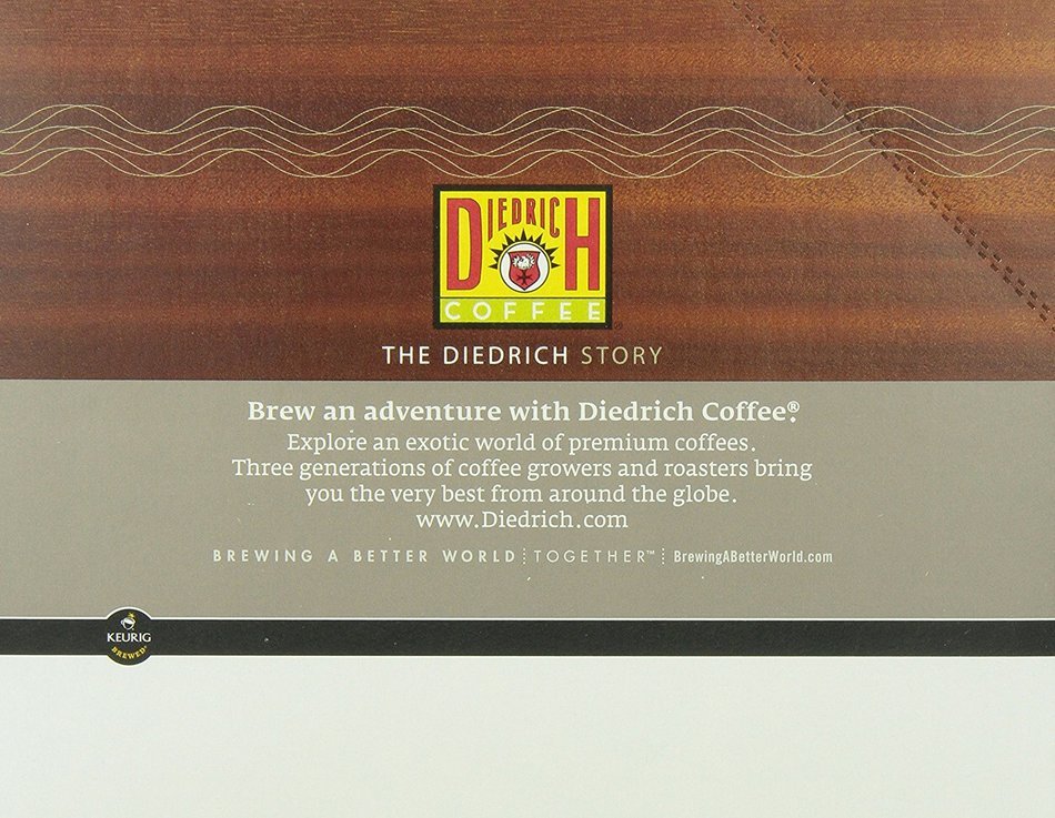 Diedrich Coffee K-Cup for Keurig Brewers, Medium Roast, Morning Edition Blend (Pack of 96) N3