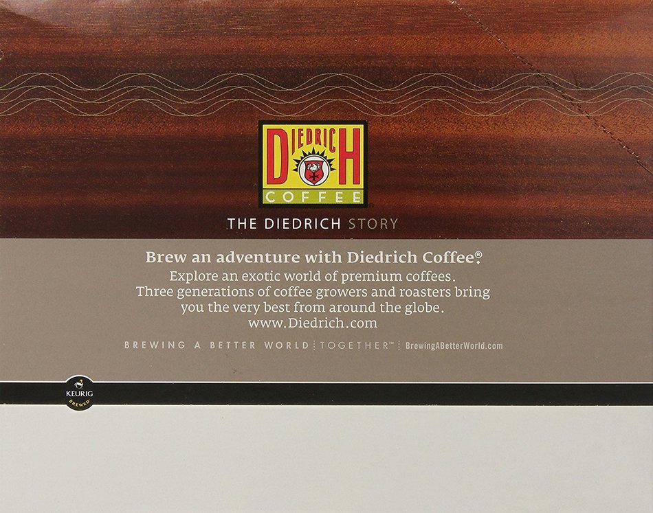 Diedrich Coffee K-Cup for Keurig Brewers, Medium Roast, Morning Edition Blend (Pack of 96) N13