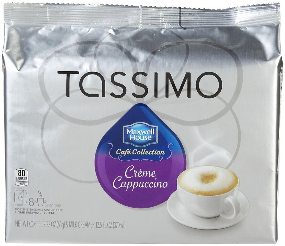 Tassimo Cappucino T-Discs, 8 ct