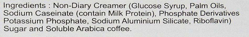 LUWAK White Koffie LOW ACID (3in1) Instant Coffee 13.5oz, Pack of 20 sachets N4