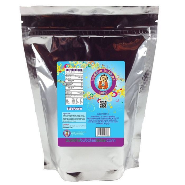 Taro Boba / Bubble Tea Powder By Buddha Bubbles Boba 10 Ounces (283 Grams) N4