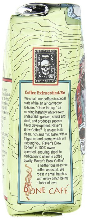 Raven's Brew Whole Bean Deadman's Reach,Dark Roast 12-Ounce Bags (Pack of 2) N4