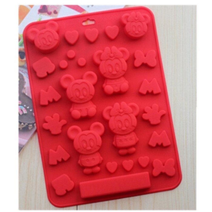 EVTECH(TM) Cartoon Style Silicone Gel Non Stick Cake Bread Mousse Biscuit Ice Pudding Mold Chocolate Jelly Candy...