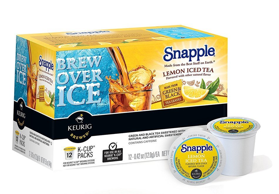 Snapple Diet Peach Iced Tea, Keurig K-Cups, 72 Count N27
