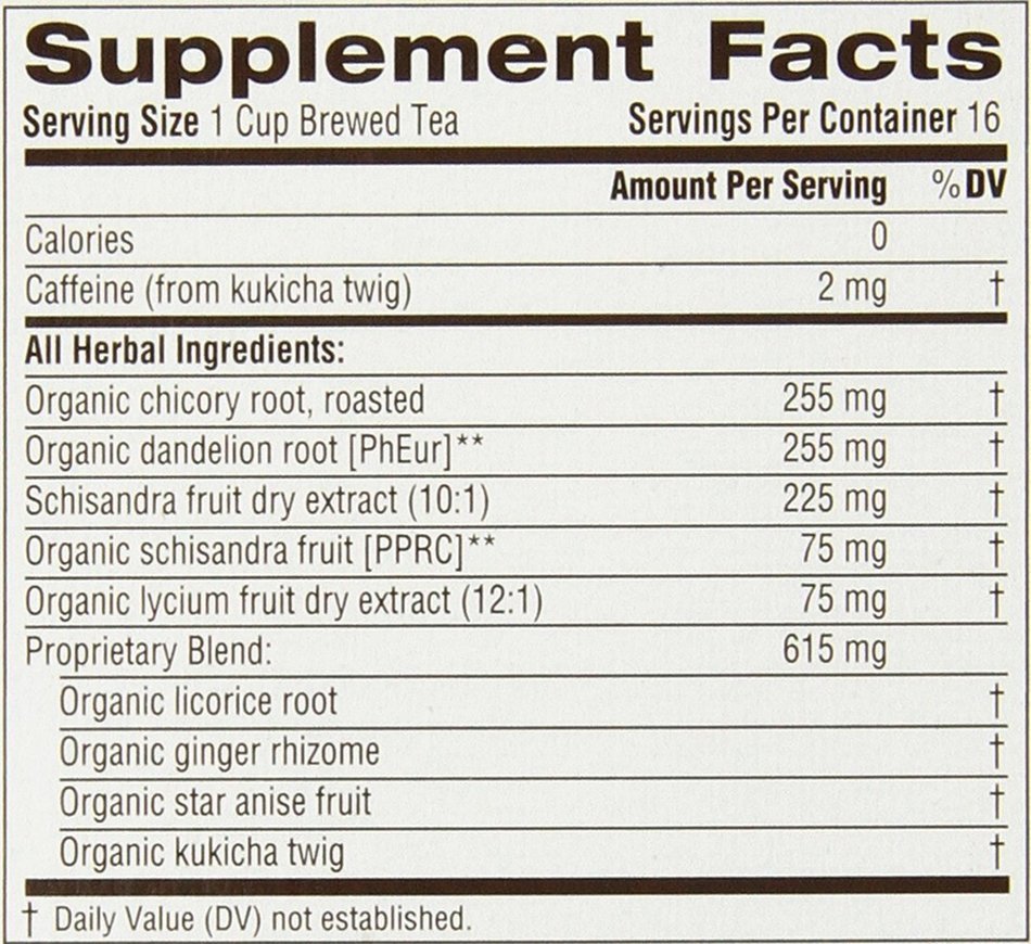 Traditional Medicinals EveryDay Detox Tea, 16 Tea Bags (Pack of 6) N12