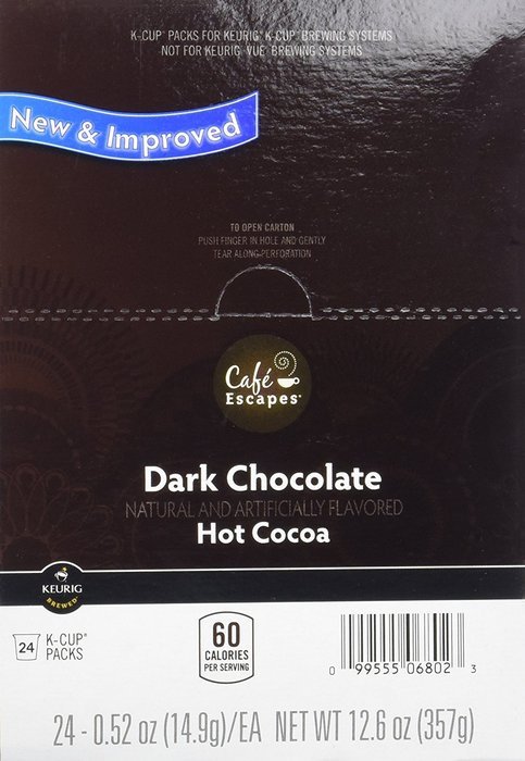 Caf&eacute; Escapes Caf&eacute; Mocha, K-Cup Portion Pack for Keurig Brewers, 24-Count N11