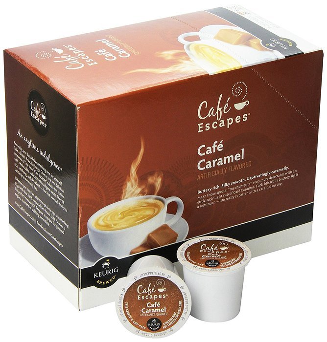 Caf&eacute; Escapes Caf&eacute; Mocha, K-Cup Portion Pack for Keurig Brewers, 24-Count N16