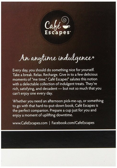 Caf&eacute; Escapes Caf&eacute; Mocha, K-Cup Portion Pack for Keurig Brewers, 24-Count N18