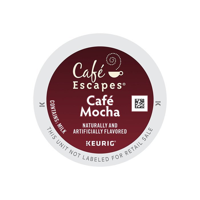 Caf&eacute; Escapes Caf&eacute; Mocha, K-Cup Portion Pack for Keurig Brewers, 24-Count N26