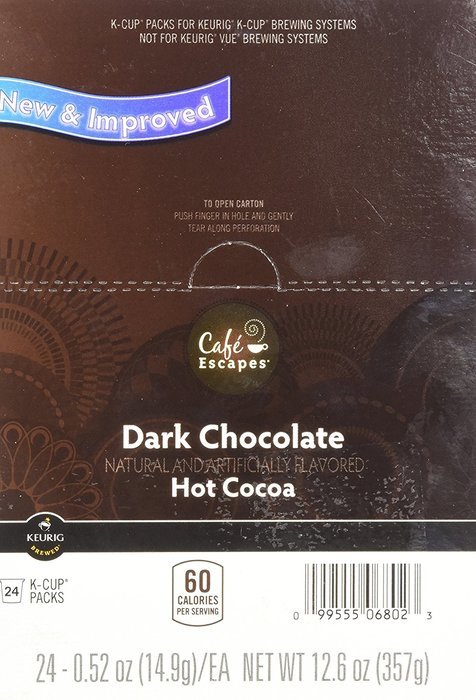 Caf&eacute; Escapes Caf&eacute; Mocha, K-Cup Portion Pack for Keurig Brewers, 24-Count N44