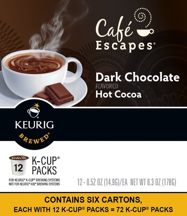 Caf&eacute; Escapes Caf&eacute; Mocha, K-Cup Portion Pack for Keurig Brewers, 24-Count N61