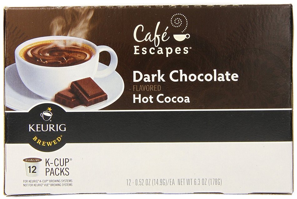 Caf&eacute; Escapes Caf&eacute; Mocha, K-Cup Portion Pack for Keurig Brewers, 24-Count N63