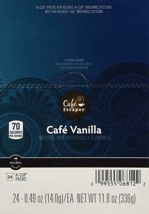 Caf&eacute; Escapes Caf&eacute; Mocha, K-Cup Portion Pack for Keurig Brewers, 24-Count N67