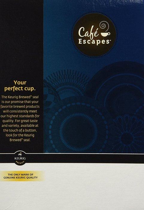 Caf&eacute; Escapes Caf&eacute; Mocha, K-Cup Portion Pack for Keurig Brewers, 24-Count N68