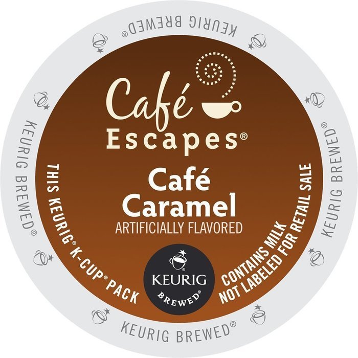 Caf&eacute; Escapes Caf&eacute; Mocha, K-Cup Portion Pack for Keurig Brewers, 24-Count N74