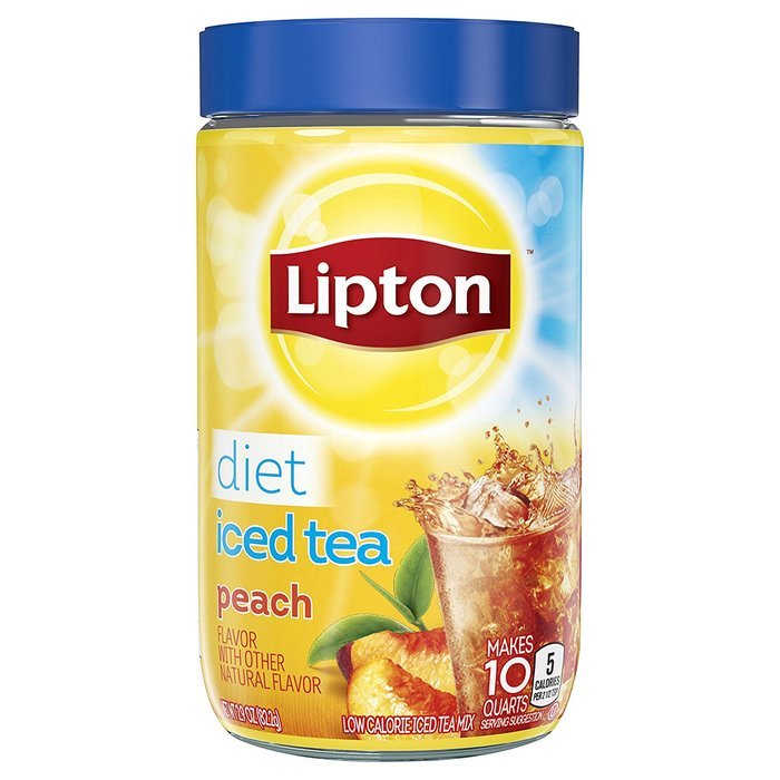 Lipton Iced Tea Mix, Diet Lemon 20 qt N16