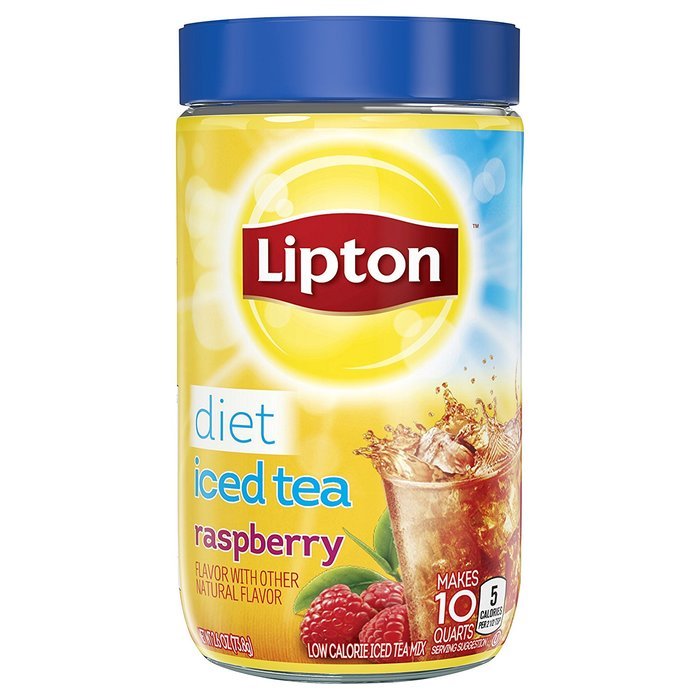 Lipton Iced Tea Mix, Diet Lemon 20 qt N23