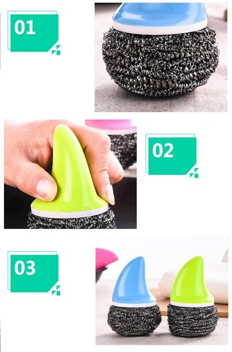 RameyStore Housewife Cleaning Ideal Choice Durable Blue N2