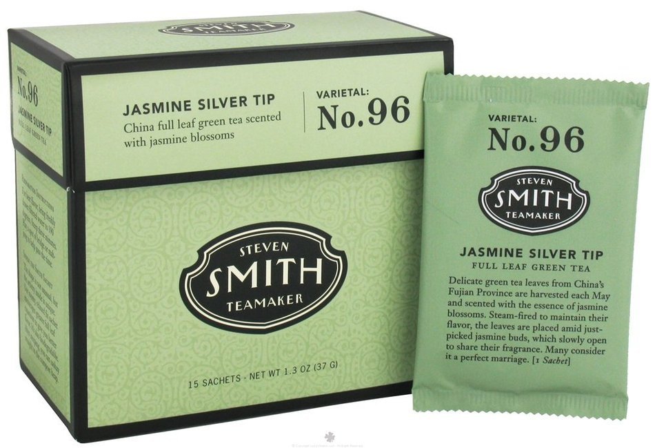 Smith Teamaker Jasmine Silver Tip Blend No. 96 full leaf green tea