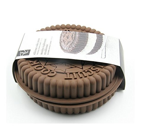 Astra shop Set of 2 Silicone Cookie Cake Mold