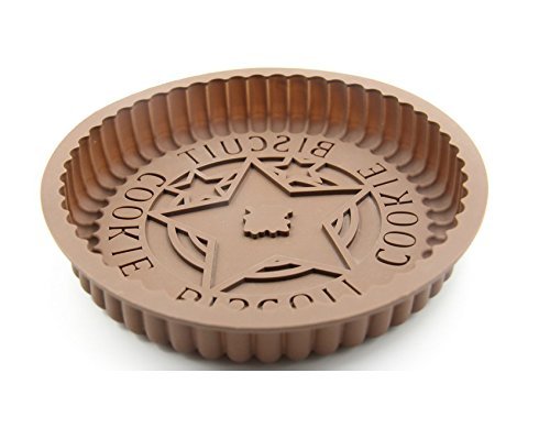 Astra shop Set of 2 Silicone Cookie Cake Mold N3