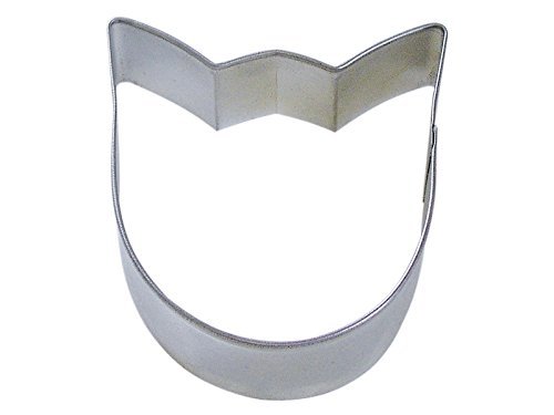 R&M Tulip Bloom 3.5" Cookie Cutter in Durable, Economical, Tinplated Steel