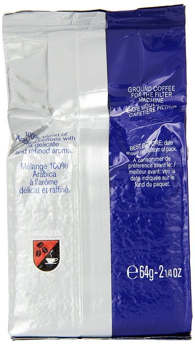 Lavazza Gran Filtro Ground Coffee, 2.25-Ounce Bags (Pack of 30) N3