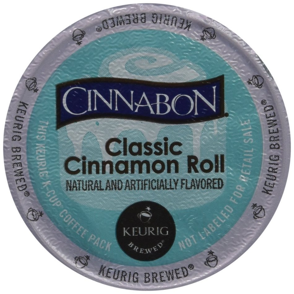 Cinnabon Classic Cinnamon Roll K-Cup Coffee,48 K-Cups