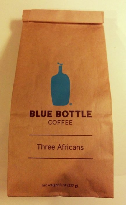 Blue Bottle Coffee - Three Africans Blend (Whole Beans Coffee), 8 oz