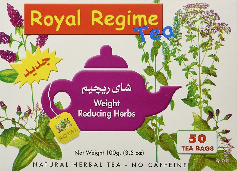 Royal Regime Weight Loss Diet Slimming 50 Tea Bags N2