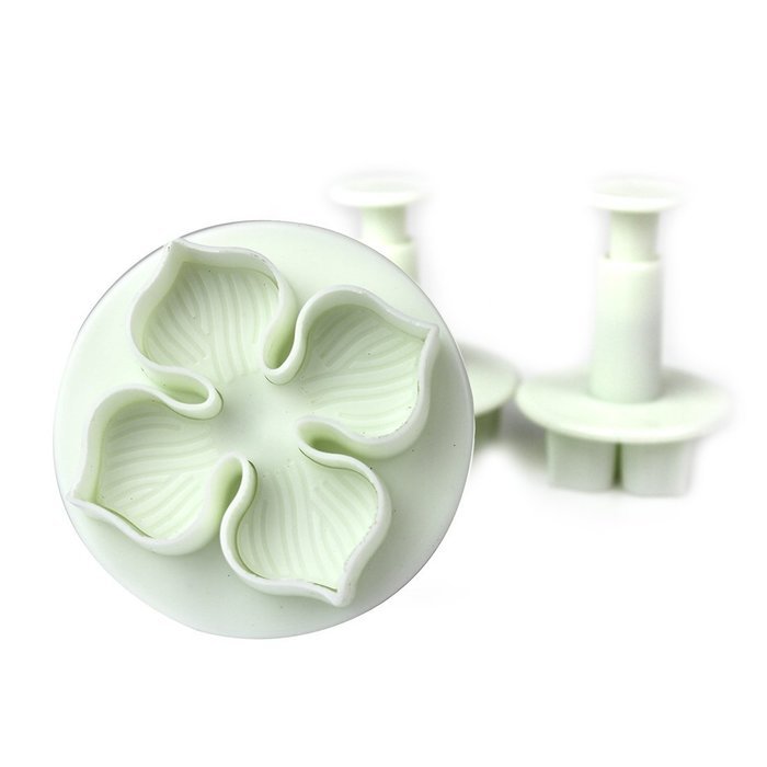 DUFUSTORE 3pcs x Hydrangea Fondant Cake Biscuit Sugarcraft Craft Mold Decorating N3
