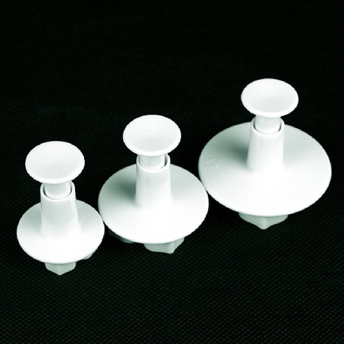 DUFUSTORE 3pcs x Hydrangea Fondant Cake Biscuit Sugarcraft Craft Mold Decorating N6