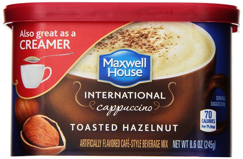 Maxwell House International Coffee Decaf Sugar Free Suisse Mocha Cafe, 4-Ounce Cans (Pack of 4) N30