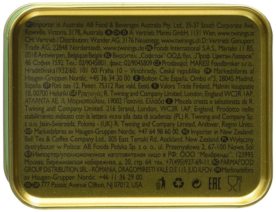 Twinings Prince of Wales Tea, Loose Tea, 3.53 Ounce Tin N17