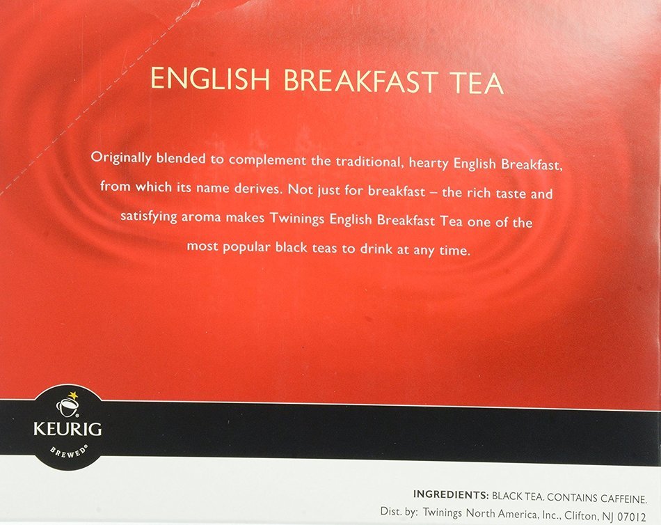 Twinings English Breakfast Tea K-Cups, 24 Count N2