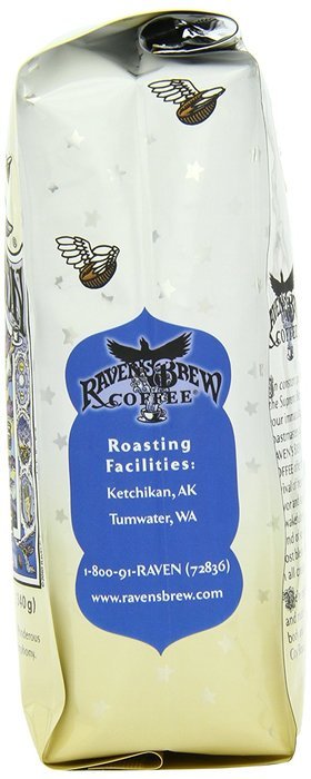 Raven's Brew Whole Bean Coffee Variety Pack, Number 1, 12 Ounce (Pack of 3) N18