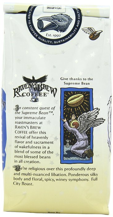 Raven's Brew Whole Bean Coffee Variety Pack, Number 1, 12 Ounce (Pack of 3) N19