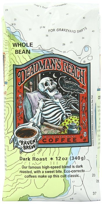Raven's Brew Whole Bean Coffee Variety Pack, Number 1, 12 Ounce (Pack of 3) N27
