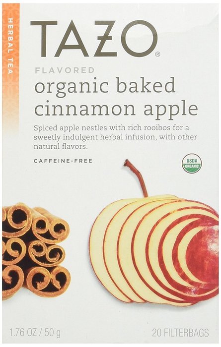 Tazo Organic Baked Cinnamon Apple -- 20 Tea Bags