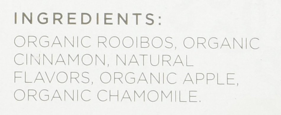 Tazo Organic Baked Cinnamon Apple -- 20 Tea Bags N5