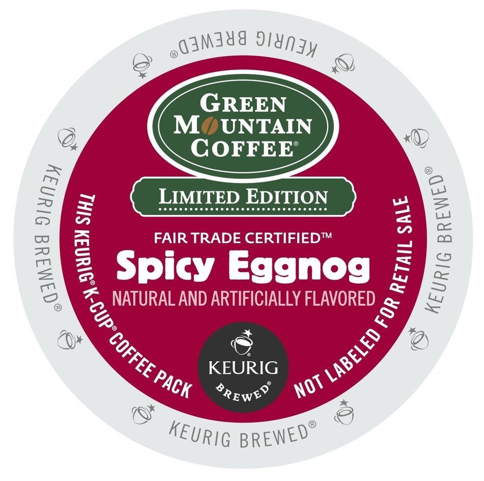 Green Mountain Coffee Spicy Eggnog K-Cups 24ct Seasonal - Limited Time Only