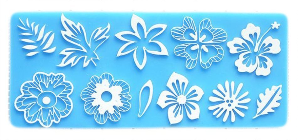 AmaranTeen - Cake decorating tools silicone chocolate mold bakewaren