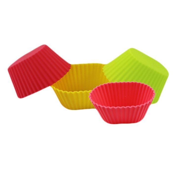 Set Of 6 Silicone Cake Baking Mold Cake Pan DIY Mold ( Ellipse )