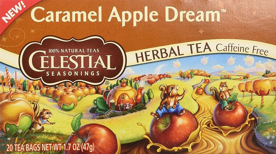 CELESTIAL SEASONINGS TEA CRML APPLE DREAM, 20 BG