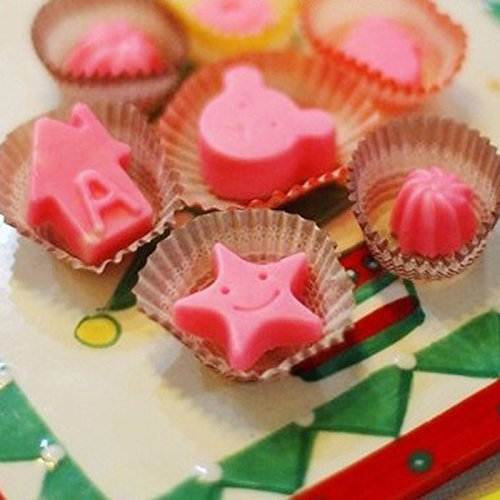 HuaYang Boy&Girl Love Story Cake Cookie Chocolate Silicone Gel Mold Mould Baking Tray(1Pcs: Random Color) N2
